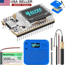 ESP32 LoRa V3 Wifi Dev Board+Battery+915MHz Antenna+Heltec Case for Meshtastic