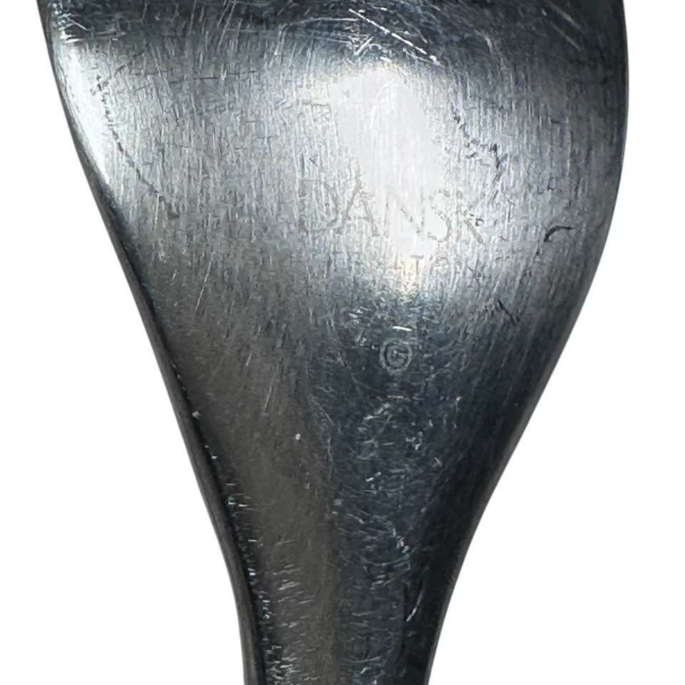 Vintage MCM Dansk Wood Accent Stainless Dinner Forks Jens Quistgaard Lot of 4 - Image 4 of 4