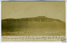 1907 RPPC Postcard Tenderfoot Butte Badlands SD