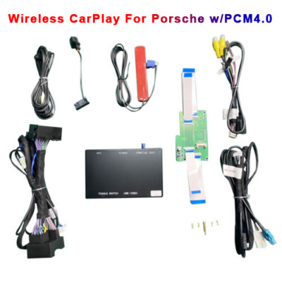 Wireless Apple CarPlay Android Auto Ai Box for Porsche 911 Macan Cayenne PCM 4.0