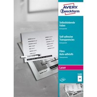 Avery Zweckform Laser/Kopier-Folien A4 Transparent 100 StCk