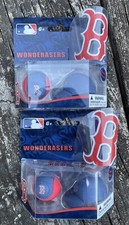 Boston Red Sox Official WondErasers Rubber Erasers That Come Apart Lot Of 2