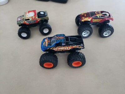 Hot Wheels Monster Jam Truck1:64 LOT SARGENT SMASH BEAT THAT MAXIMUM DESTRUCTION