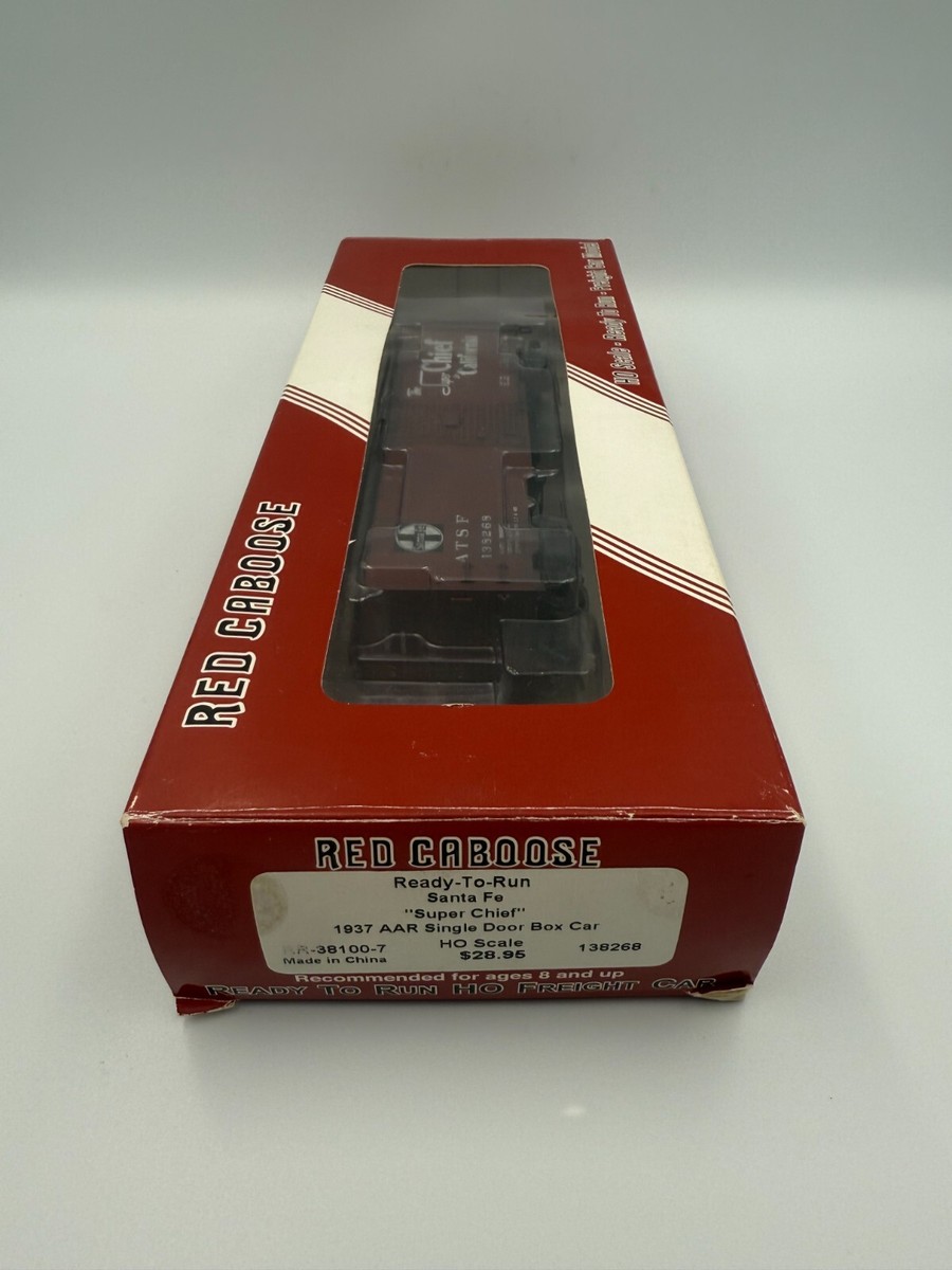 Red Caboose ATSF 1937 AAR Box car kit ３両セット（RC-8017-b/RC-8018-c/RC-8018-d） Intermount - 1937 AAR 40\u0027 Boxcar - Ready to Run - Atchison, Topeka
