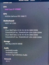 Nzxt pc with monitor