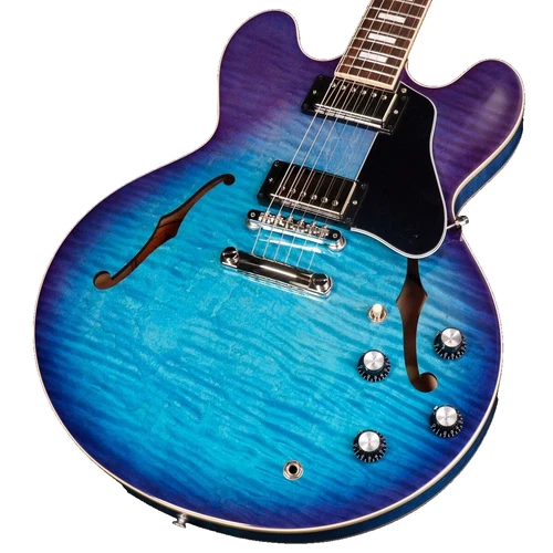 [Gibson] ES-335 Figured Blueberry Burst 2024 Semi Hollow Body Electric Guitar