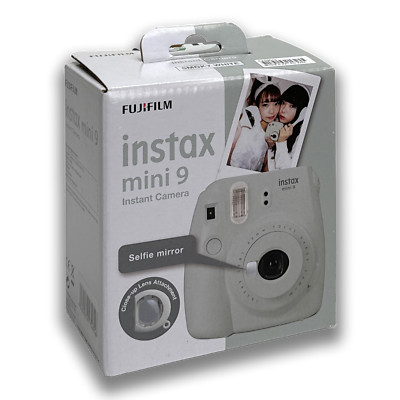 Fujifilm Instax Mini 9 Kamera smoky white Sofortbildkameras