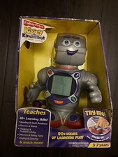 NEW Kasey The Kinderbot Fisher Price 2001 Robot Toy PLUS Cartridge, VERY RARE 