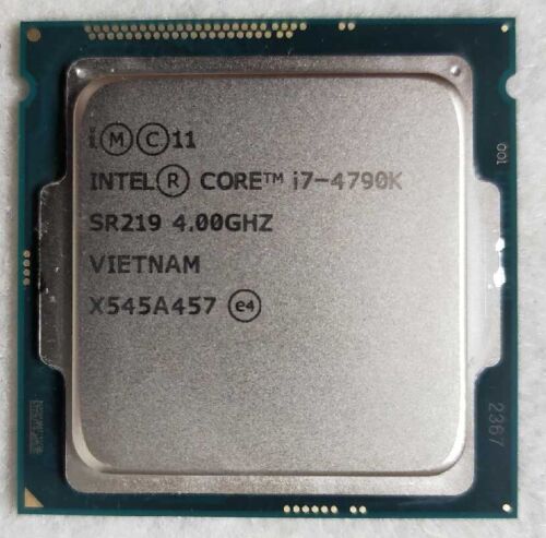 Intel Core i7-4790K LGA1150 Quad Core for Z97 H97 Good Work Desktop Processor