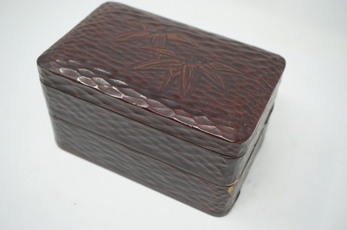 Japanese 3 Tier Wooden Bento Box Vintage Original from Japan 1007C7