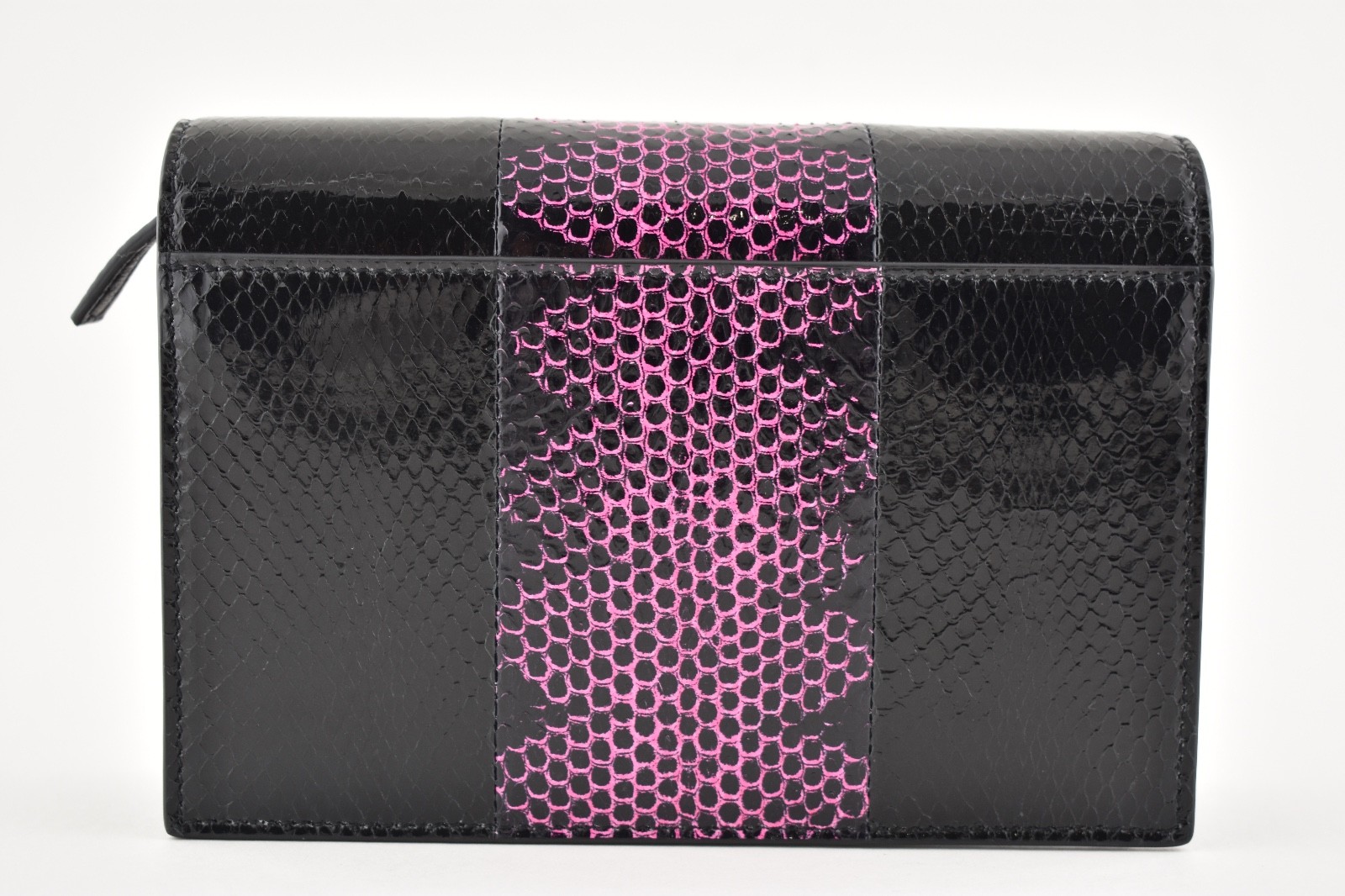 ysl pink snakeskin bag