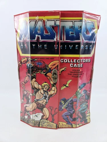 Vintage He-Man Masters of the Universe Collector’s Carrying Case 1984 With Inser