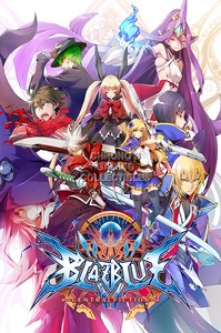 Rgc Huge Poster Blazblue Central Fiction Ps4 Ps3 Psp Vita Ext604 Ebay