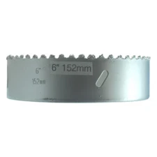 6 in Concrete Hole Saw for Brick Masonry Stucco Recessed Lights Drywall Plaster