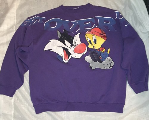 Vintage Looney Tunes Sweatshirt Tweety 