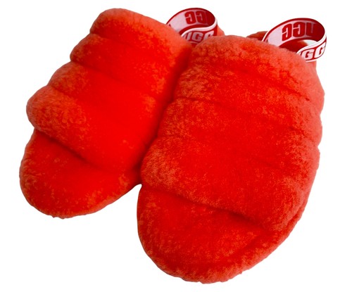 ugg fluff yeah orange
