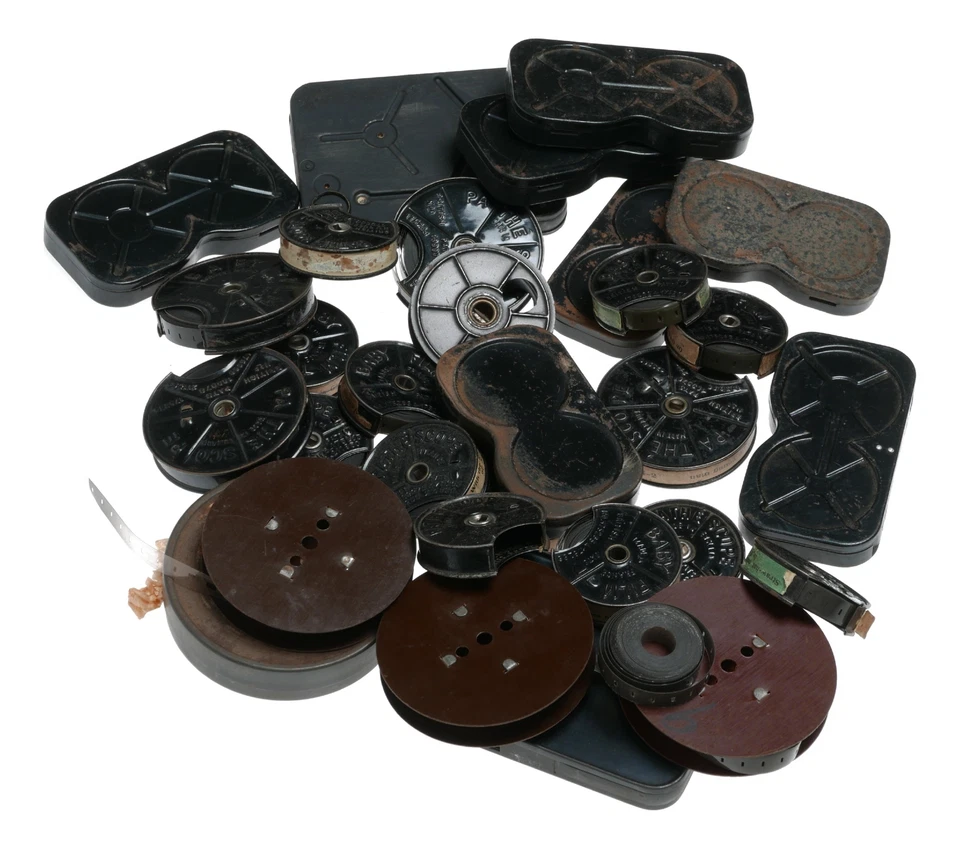 Carretes de película Pathescope Baby Cine cámara de cine 9,5 mm carretes cargadores Foto 2 de 4