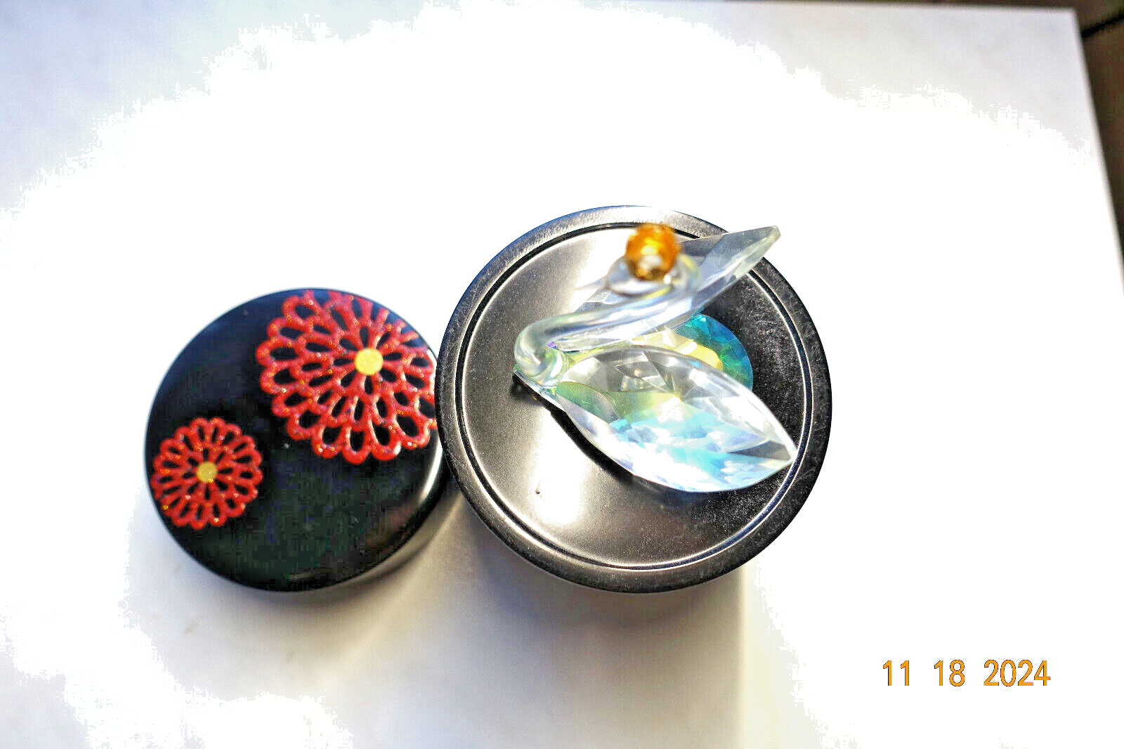 Nikolausgeschenk Dekodose mit Schwan