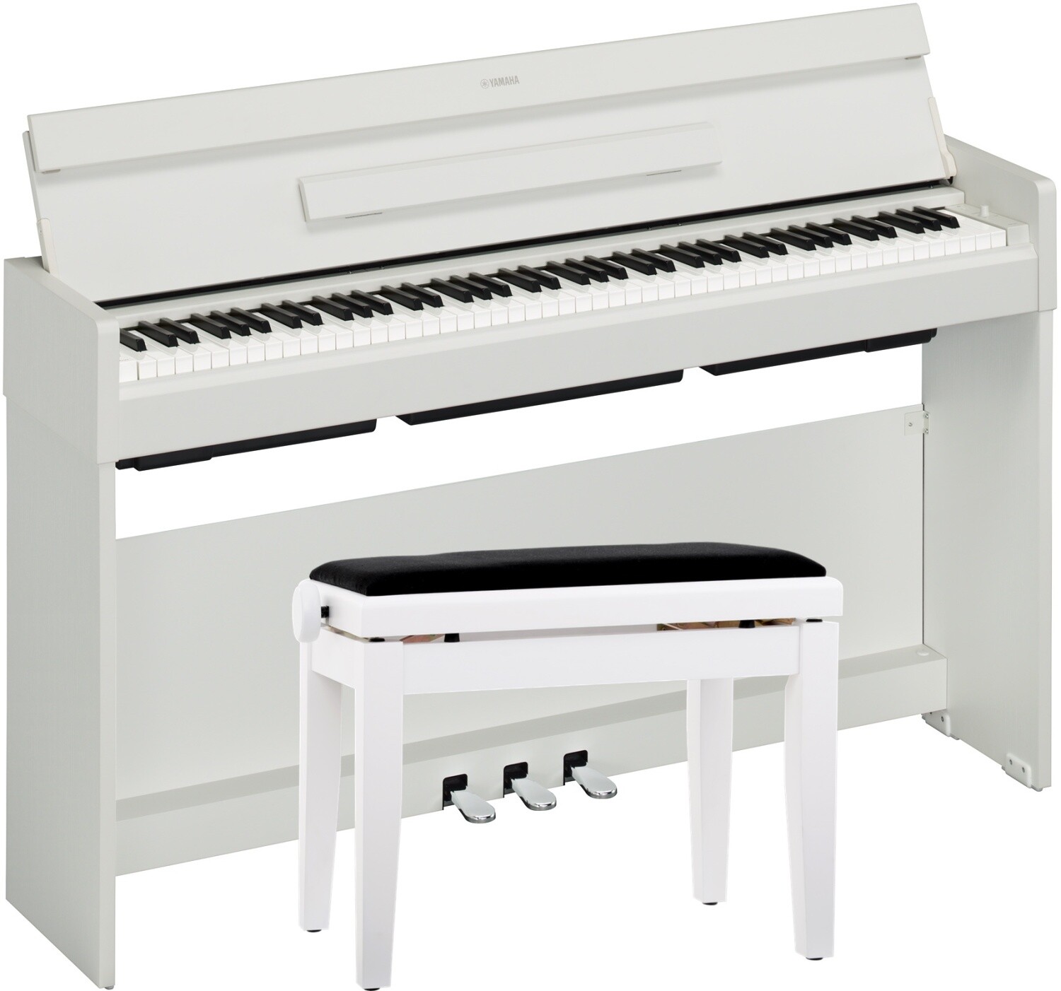 Комплект Yamaha YDP-S35WH белого цвета вкл Скамья для фортепиано и новые наушники 192090₽