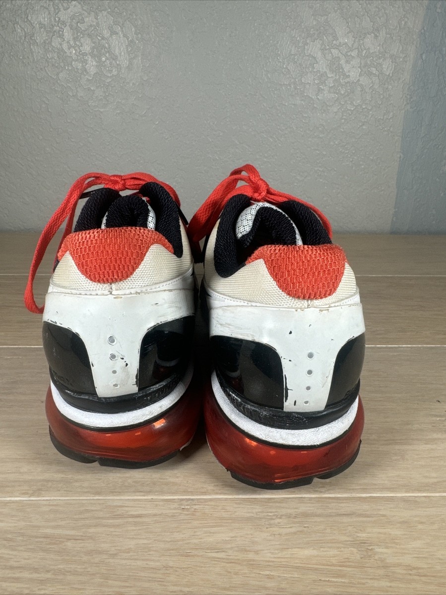 大黒壹圓　真正品 Nike Air Max+ 2010 Mens Size 8 Orange Athletic Running Shoes