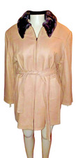 Lane Bryant Designs & Co Camel Beige Wool Coat Jacket Size 22/24 Nwt