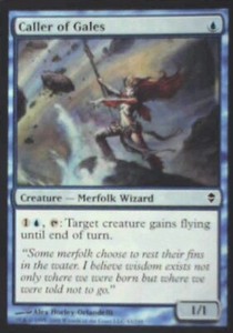 Caller of Gales #43/249 Zendikar Magic: The Gathering Common