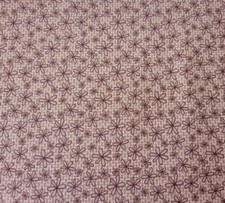Basically Hugs BTY Helen Stubbings P B Textiles Light Brown Gridded Floral