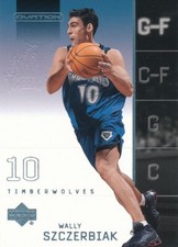 Wally Szczerbiak 2002-03 Upper Deck Ovation #49  Timberwolves  card