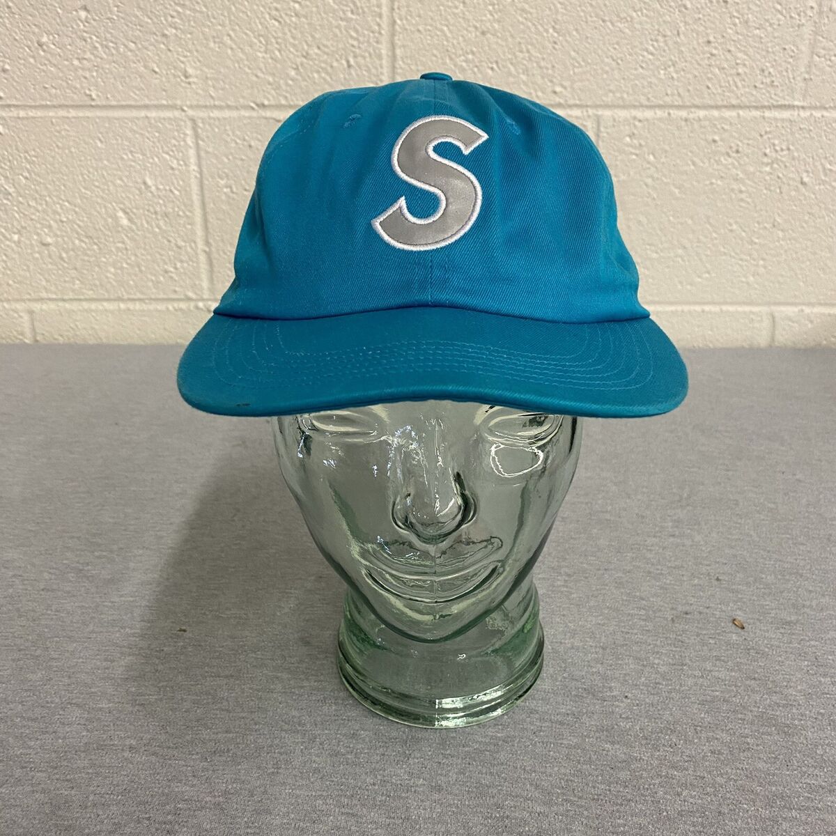 2016 Supreme 3M Reflective S Logo 6 Panel Blue Hat Leather 2016 Supreme 3M Reflective S Logo 6 Panel Blue Hat Leather