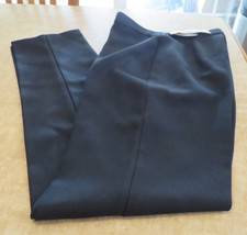  NEW Levi Strauss Bend Over Vintage Women Pants Black Front Zip Sz 14 Tall Irre