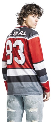 Amplified 83 Kill 'Em All Metallica Hockey Jersey Thrash Metal Band Sport Jersey - Picture 4 of 5
