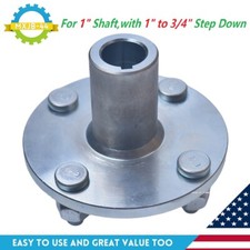 Go Kart Live Axle Hub 4" x 4" Wheel Hub For 1" Shaft,with 1" to 3/4" Step Down