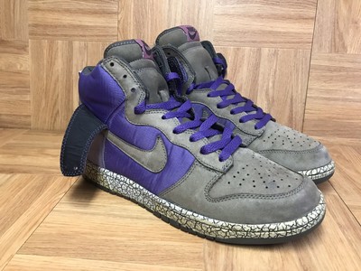 purple earthquake dunks