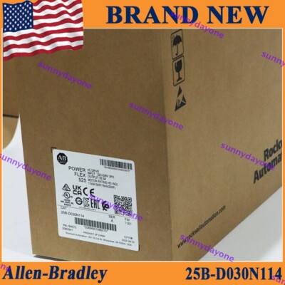 25B-D030N114 Allen-Bradley PowerFlex 525 15kW 20Hp AC Drive AB 25BD030N114