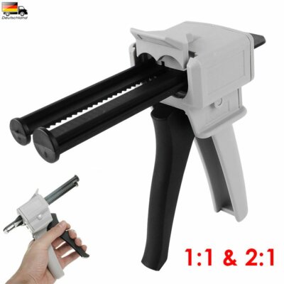 50ml Handdosierpistole Dosierpistole Leichtlaufpistole mischpistole 1:1 & 2:1