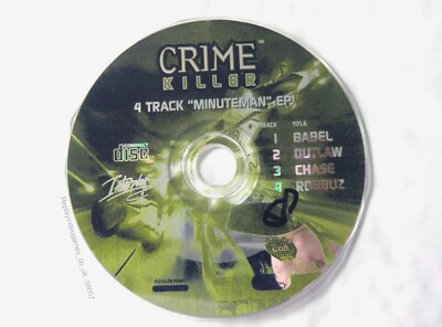 58057 Crime Killer 4 Track Minuteman EP CD ()
