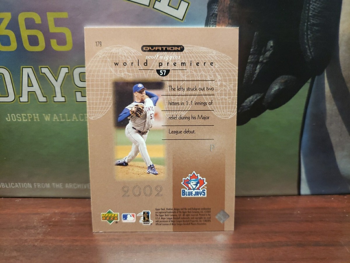 2002 Upper Deck Ovation - World Premiere #179 Scott Wiggins 2002 Upper Deck Ovation - World Premiere #179 Scott Wiggins
