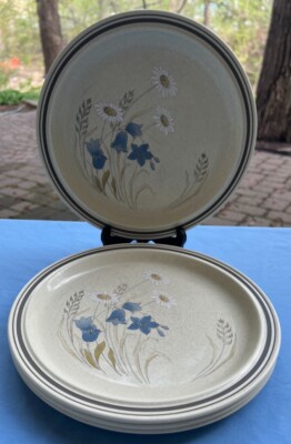 Set of FOUR Royal Doulton Hill Top Dinner Plates
