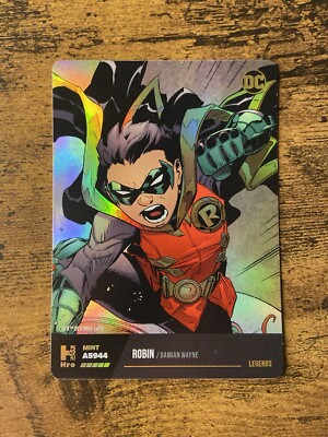 Robin DC Hybrid Trading Card 2023 Chapter 3 Legendary Holo #A5944