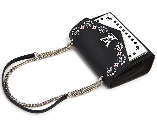LOUIS VUITTON M53954 My Rock Me BB Black x White Chain Shoulder  