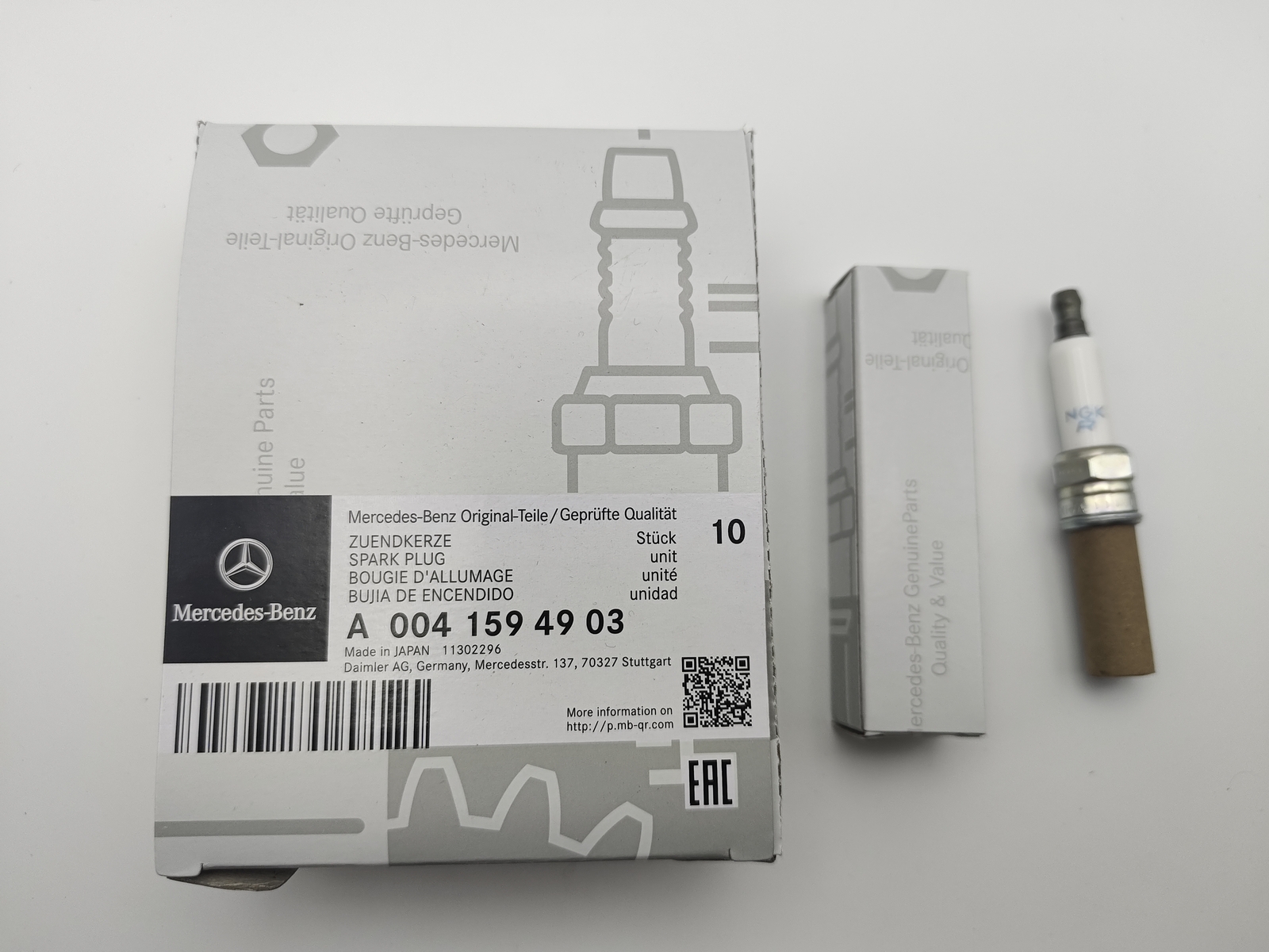 6PCS Spark Plug NGK PLKR7A 4288 Laser Platinum fit MercedesBenz C230