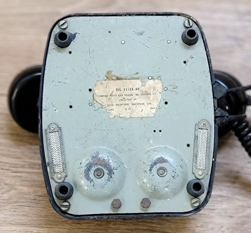 Vintage ITI Rotary Dial Telephone – Original Collectible Landline Classic Phone. - Picture 8 of 9