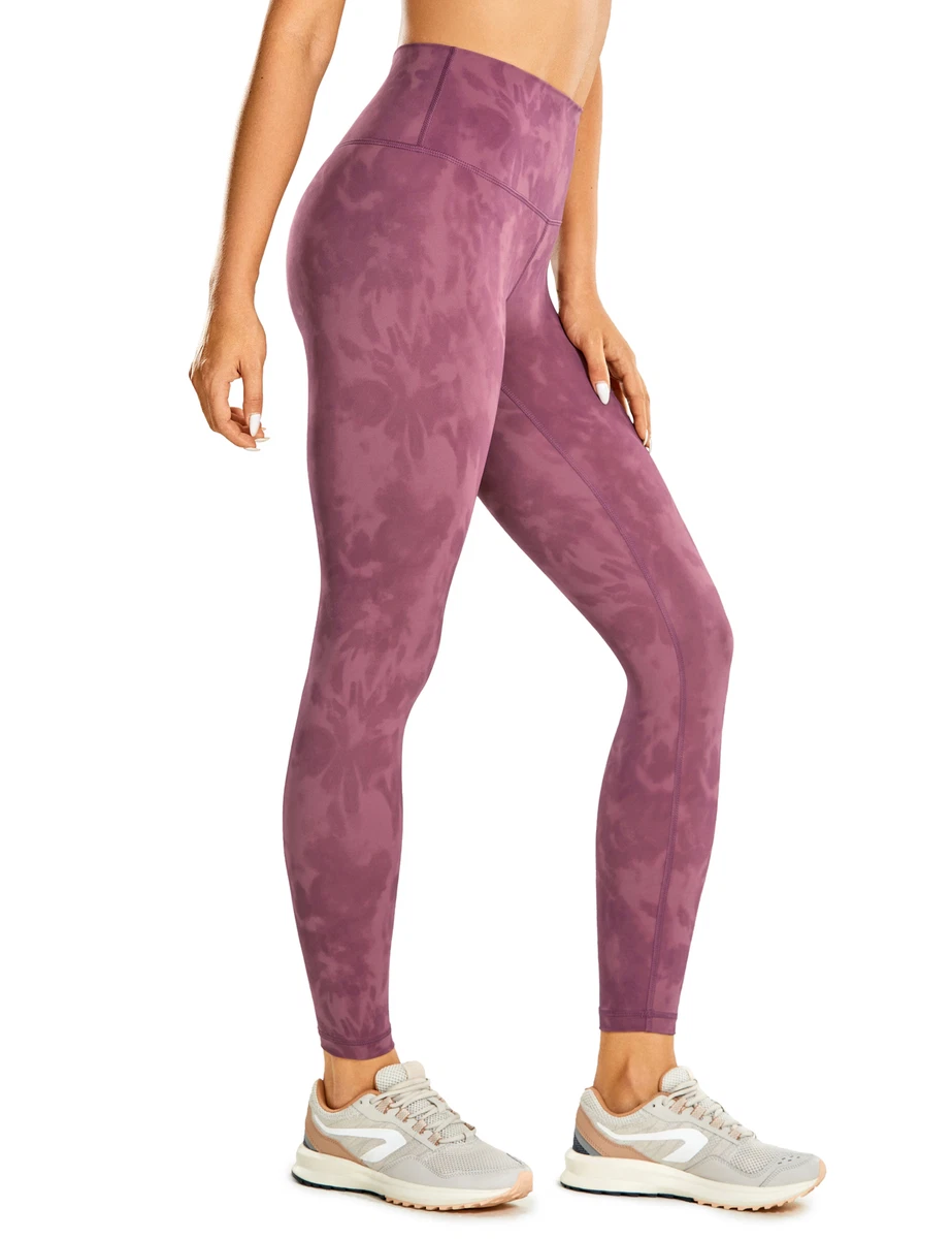 CRZ YOGA Hugged Feeling Womens 25 Inches Compression Leggings