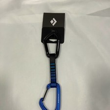 Black Diamond Blue Black Hotforge Hybrid Quickdraw 12 cm Carabiner One Size