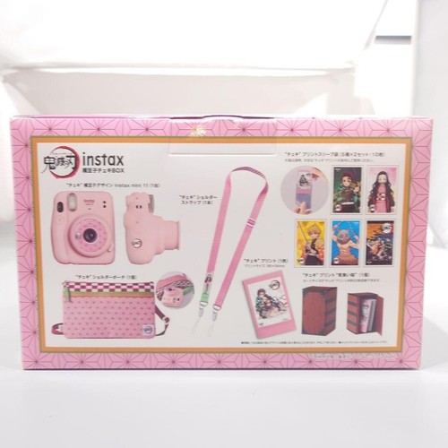 FUJIFILM instax mini 11 Cheki Instant Camera Demon Slayer Kamado Nezuko BOX - Picture 6 of 18
