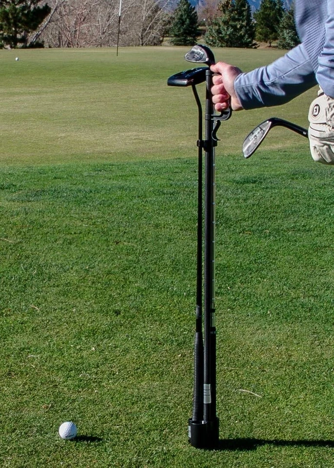 *NEW* THE CLUB BUDDY GOLF CLUB HOLDER HOLDS 3 CLUBS - GREAT FOR PAR 3 COURSES! - Image 4 of 4