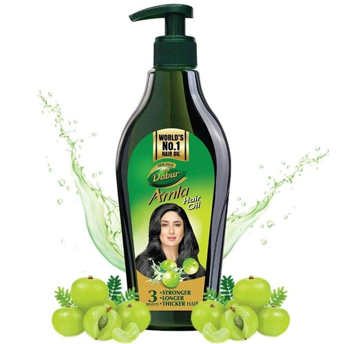 2 X Dabur Amla Hair Oil for Strong, Long and Thick hair 550 ml - ExpressShipping