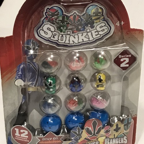 Squinkies Series 2 Sabans Power Rangers Samurai 12 Characters Nickelodeon - Picture 3 of 9