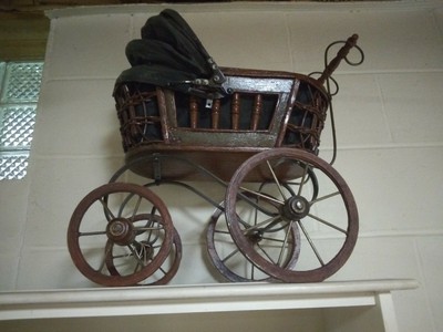 antique baby doll stroller