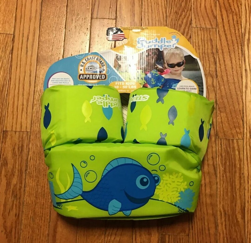 NEW Stearns Puddle Jumper Toddler Kids Life Jacket 30 - 50 Lbs